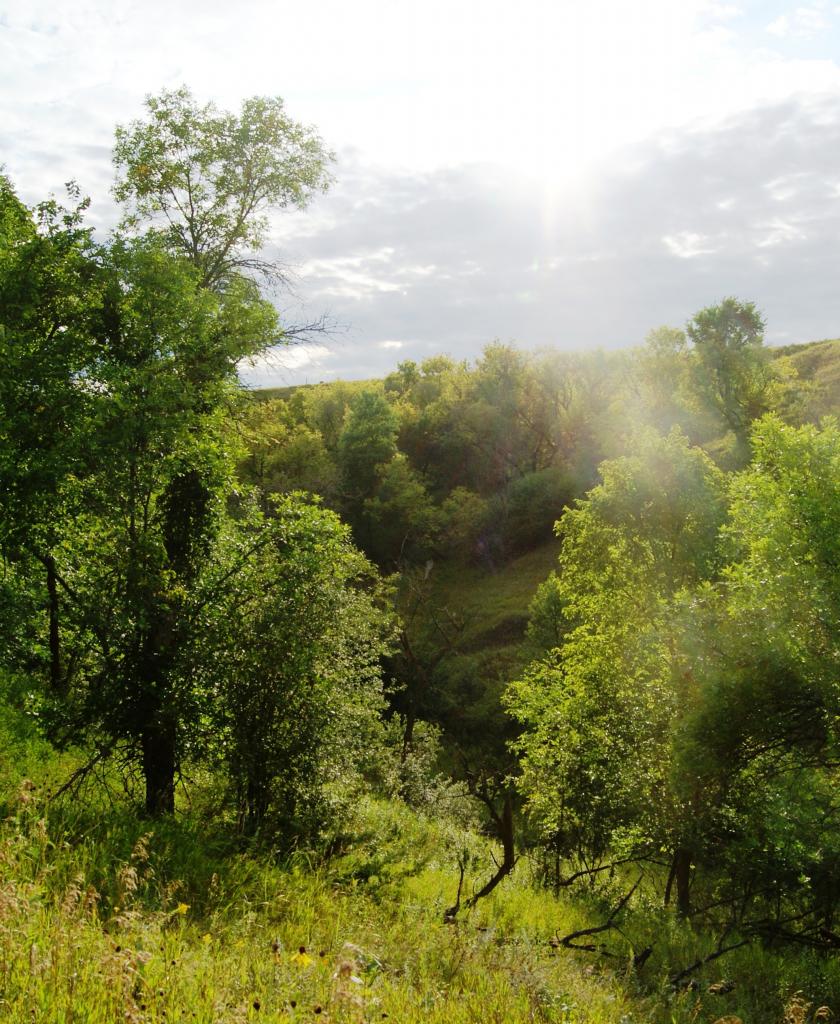 Glamping at Fort Ransom State Park