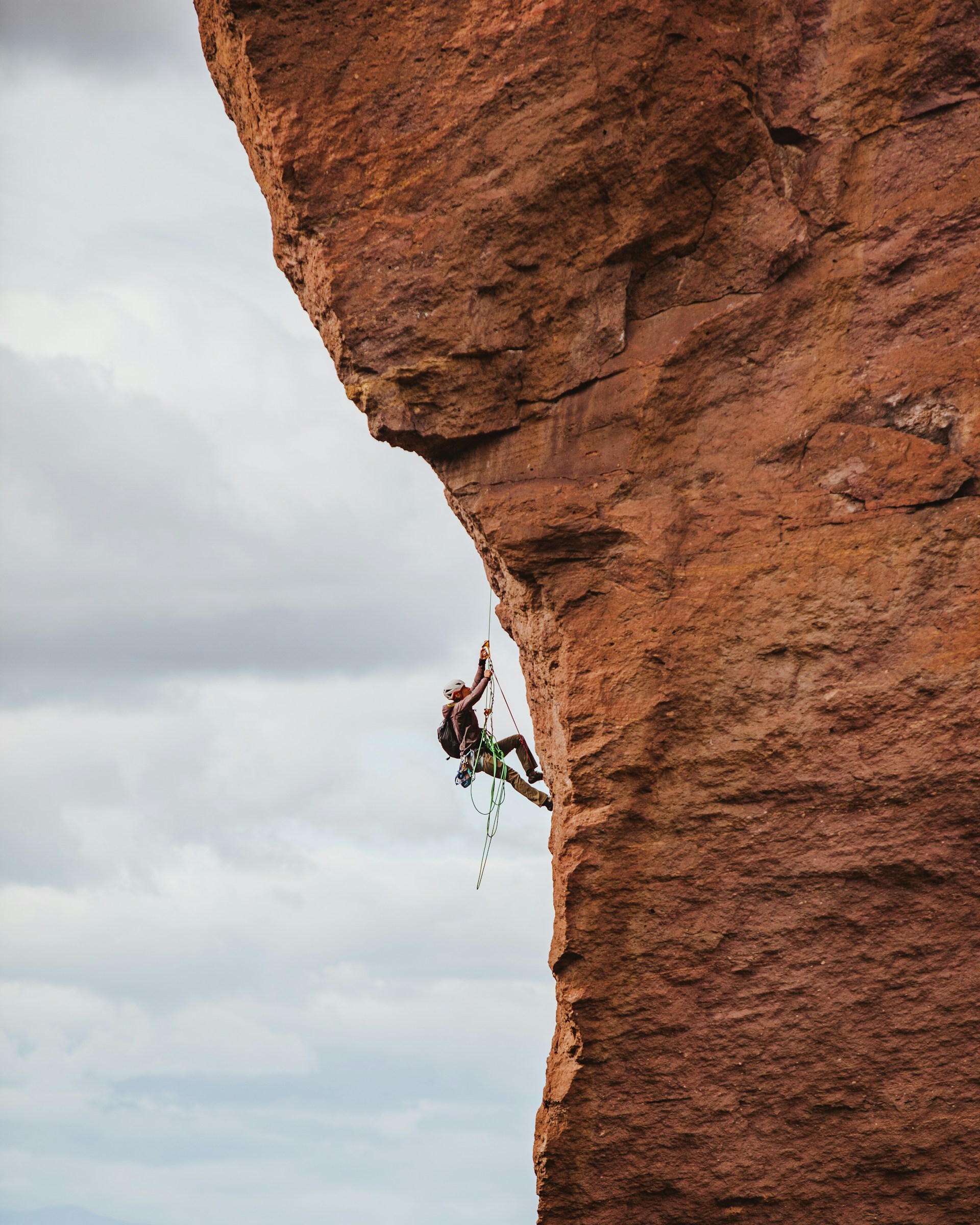 rock climbing