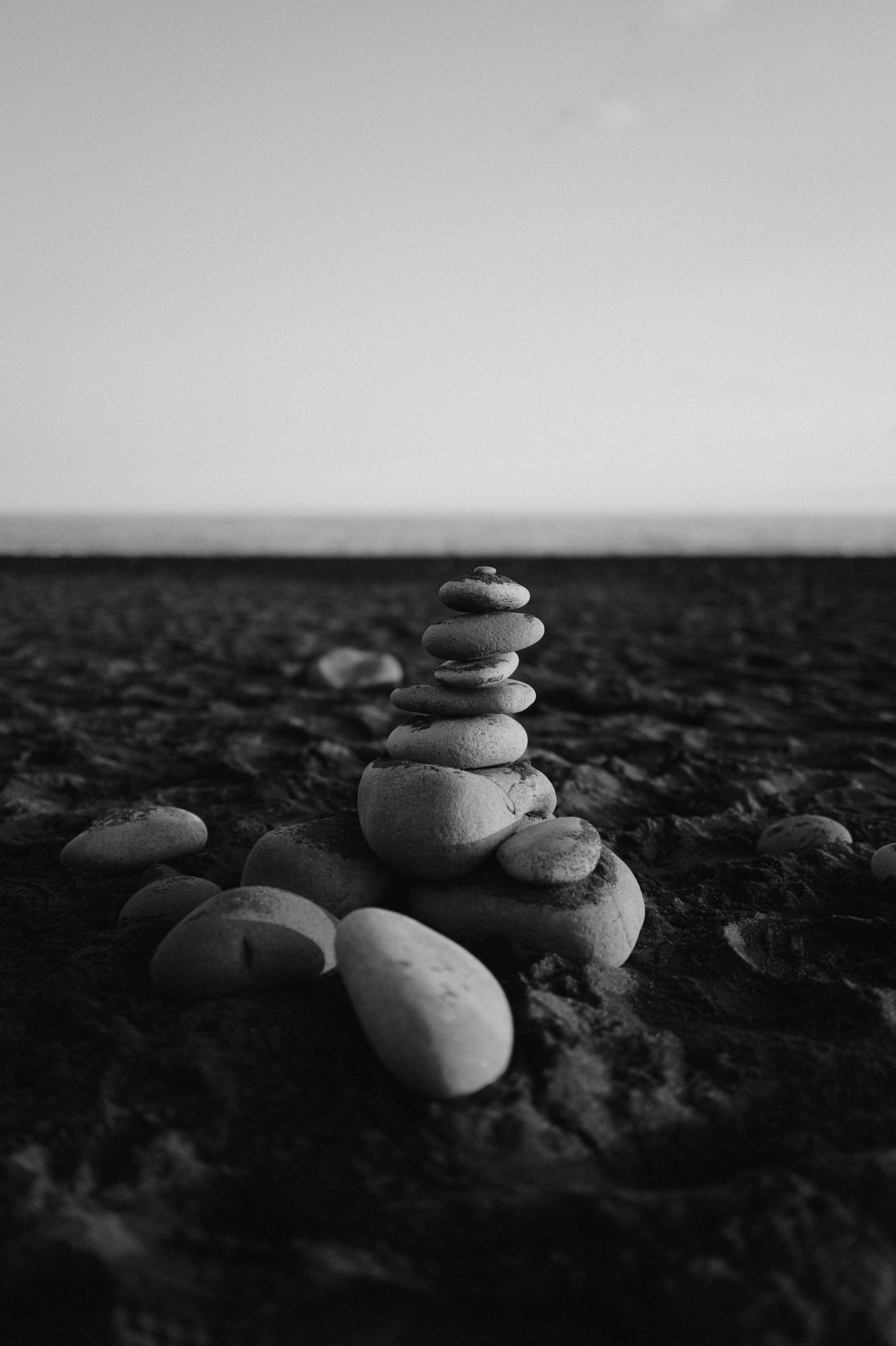 rock cairns